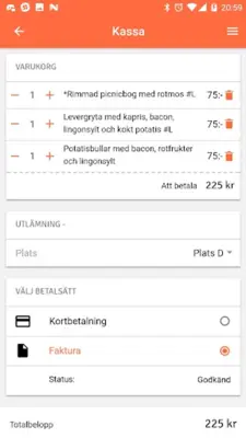 Mobile Order android App screenshot 3